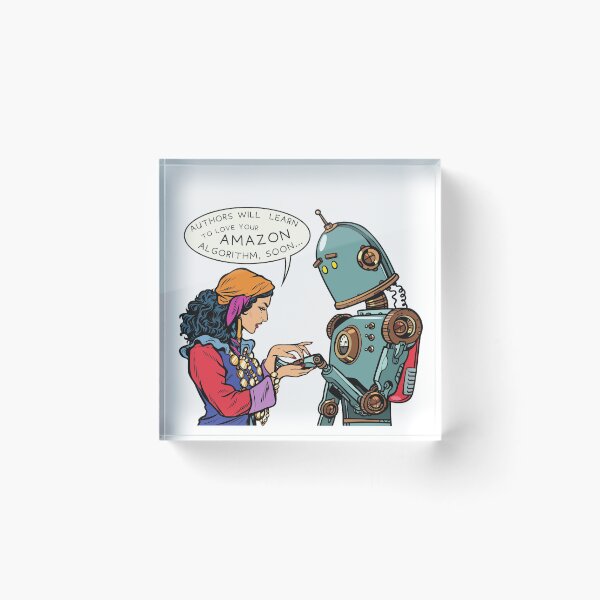 Item preview, "Authors will Learn to love your Amazon Algorithm, soon..." designed and sold by RandRramblings.