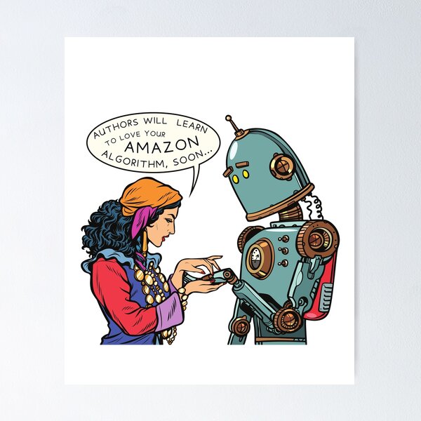 Item preview, "Authors will Learn to love your Amazon Algorithm, soon..." designed and sold by RandRramblings.