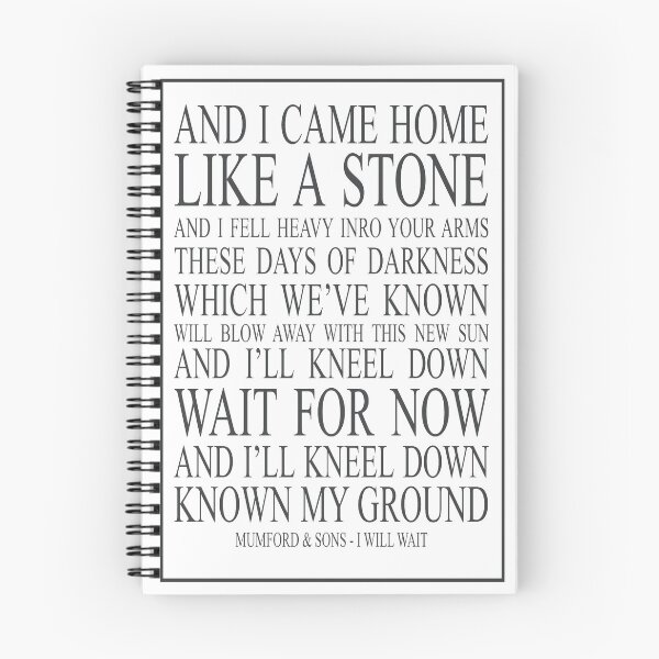 Artikelvorschau, Mumford And Sons Ich werde warten 375 Aquarell Karte Yo entworfen und verkauft von vividpixelusa.
