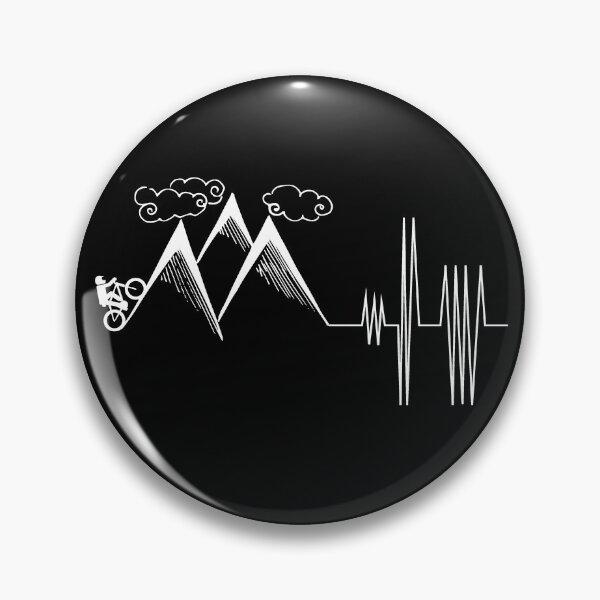 Item preview, biking heartbeat designed and sold by PRINTED ..