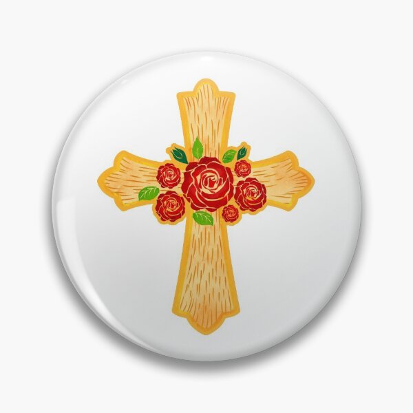 Item preview, Cross Flower Jesus lover designed and sold by MisPuHoney.