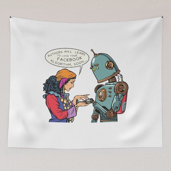 Item preview, "Authors will Learn to love the FACEBOOK Algorithm, soon..." designed and sold by RandRramblings.