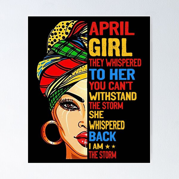 Item preview, April Girl They Whispered To Her designed and sold by Ella38.