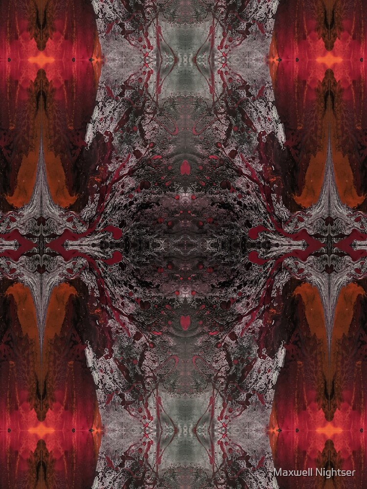 Thumbnail 3 of 3, Scarf, Abstract Pattern 12 designed and sold by MaxwellAbstract.