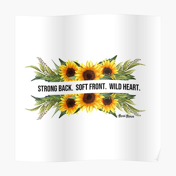 Sunflower Quote Posters Redbubble