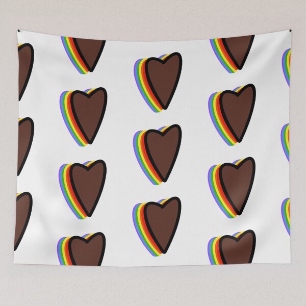 Item preview, Discrete Gay Philly Pride Heart  designed and sold by beccaamac.