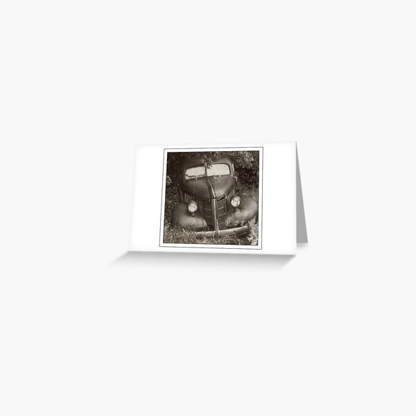 '37 Pontiac Greeting Card