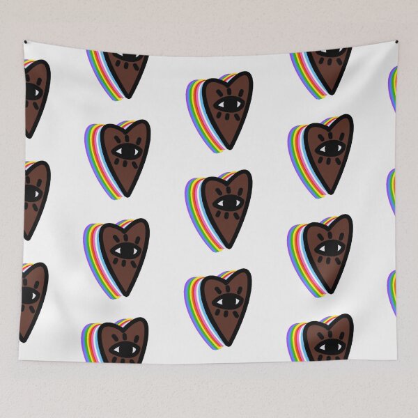 Item preview, Discrete Queer and Trans Philly Pride Heart designed and sold by beccaamac.