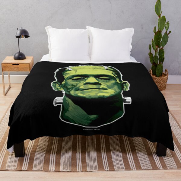 Item preview, Frankenstein T-ShirtThe Monster (Classic Greens Version) designed and sold by VouLaem.