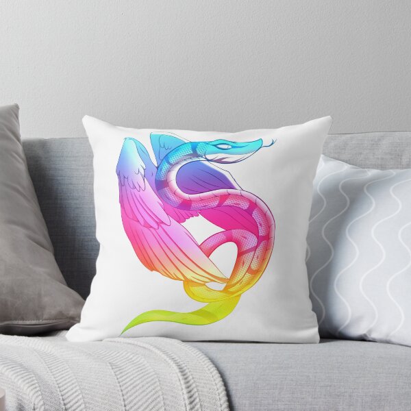 Item preview, Rainbow angelic snake designed and sold by Crazyfitzartz.