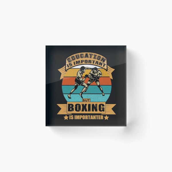 Item preview, Education is important but boxing 2 designed and sold by Sage86.