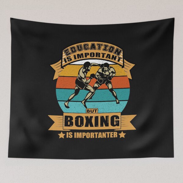 Item preview, Education is important but boxing 2 designed and sold by Sage86.
