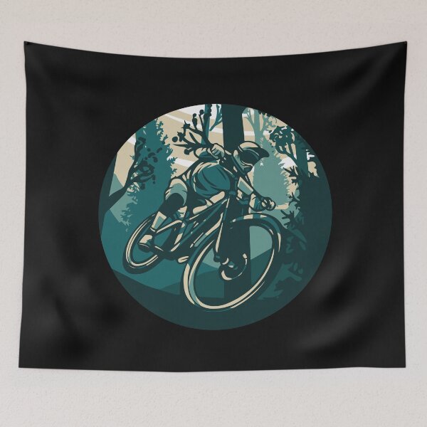 Item preview, Forest Cycling with Mountain Bike designed and sold by Kleon Seo.