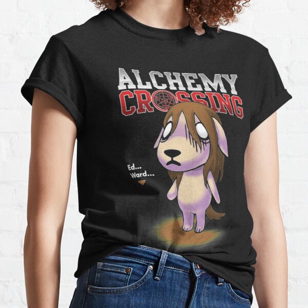 Fullmetal Alchemist T-ShirtFMA Animal Crossing Alchemy - Funny Crossover Classic T-Shirt