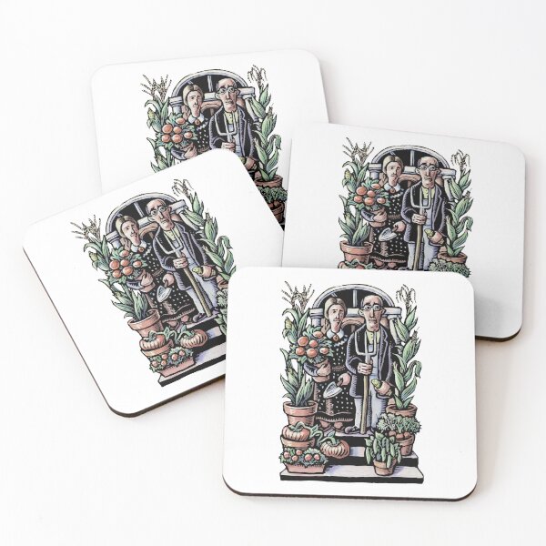 Item preview, American Gothic Gardeners designed and sold by LisaHaney.