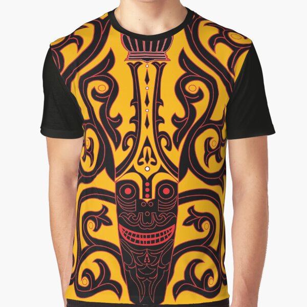 Batak Pattern Graphic T-Shirt