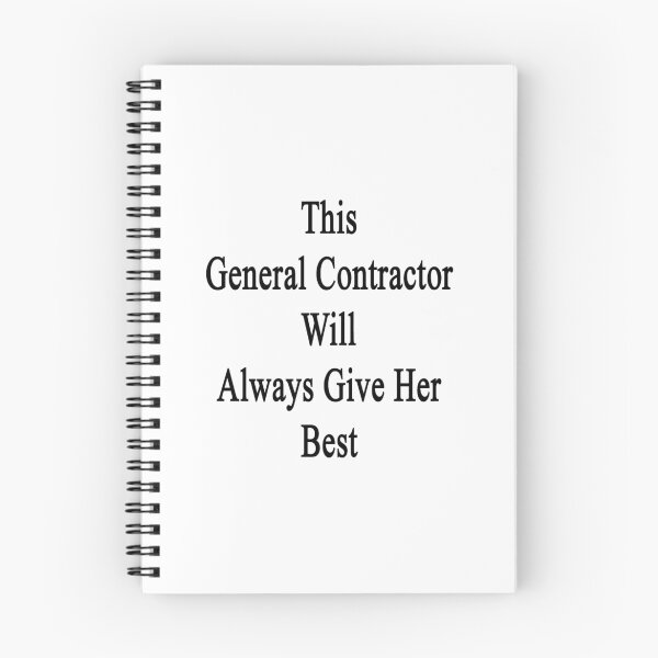 Item preview, This General Contractor Will Always Give Her Best designed and sold by supernova23.