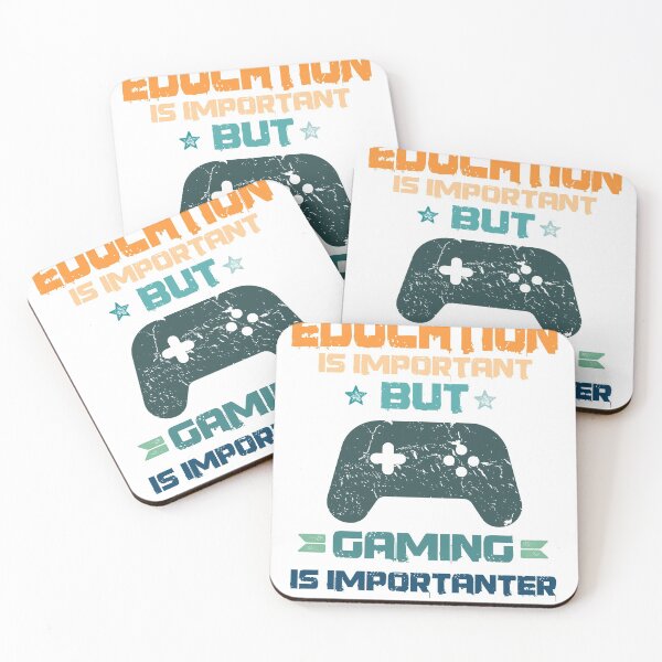 Item preview, Education Is Important But Gaming Is Importanter designed and sold by Mytoonsquad.