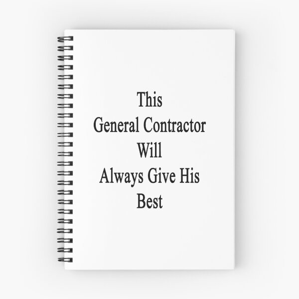 Item preview, This General Contractor Will Always Give His Best designed and sold by supernova23.