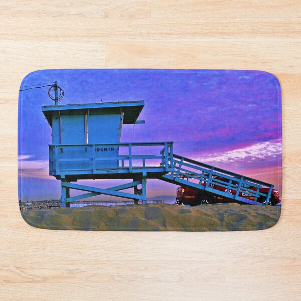 Item preview, Lifeguard Watch At Sunset designed and sold by KATKattalestv.