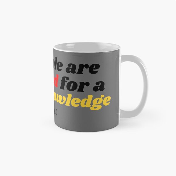 Item preview, My People Are Destroyed For A Lack Of Knowledge designed and sold by DaughterofYah.