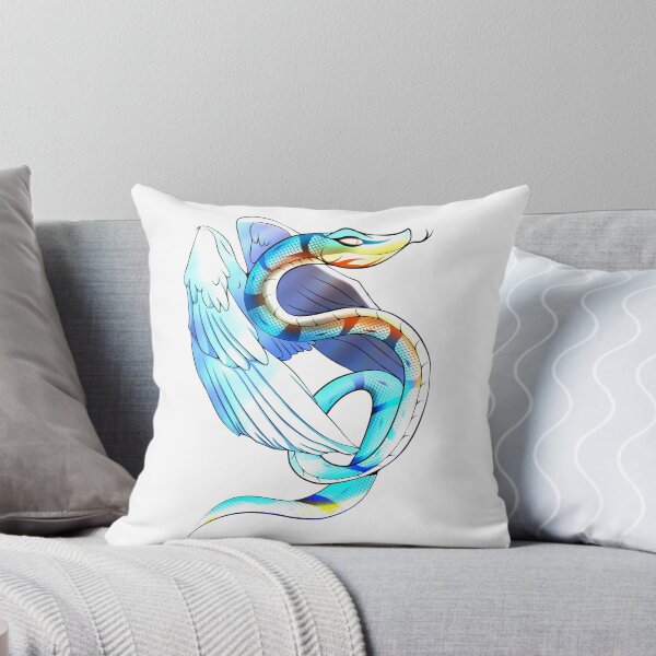 Item preview, Blue angelic snake designed and sold by Crazyfitzartz.