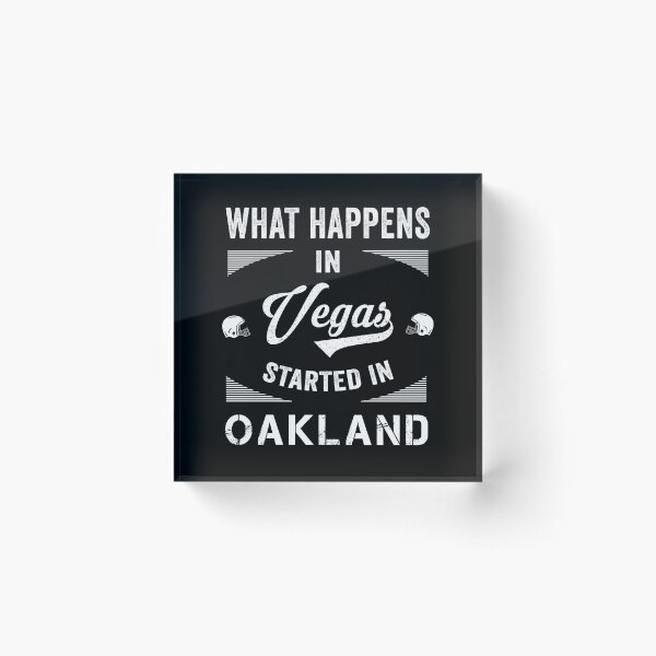 Item preview, What Happens In Vegas Started In Oakland designed and sold by silverhexagon.