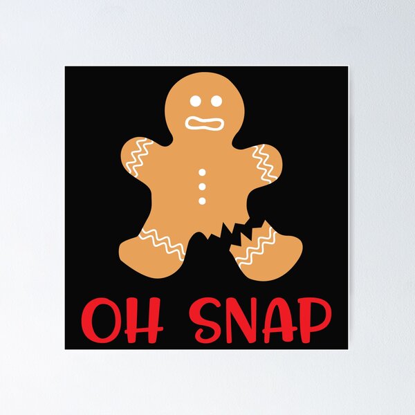 Item preview, Oh Snap Ginger Bread designed and sold by Ford@ The-Hut⭐⭐⭐⭐⭐.