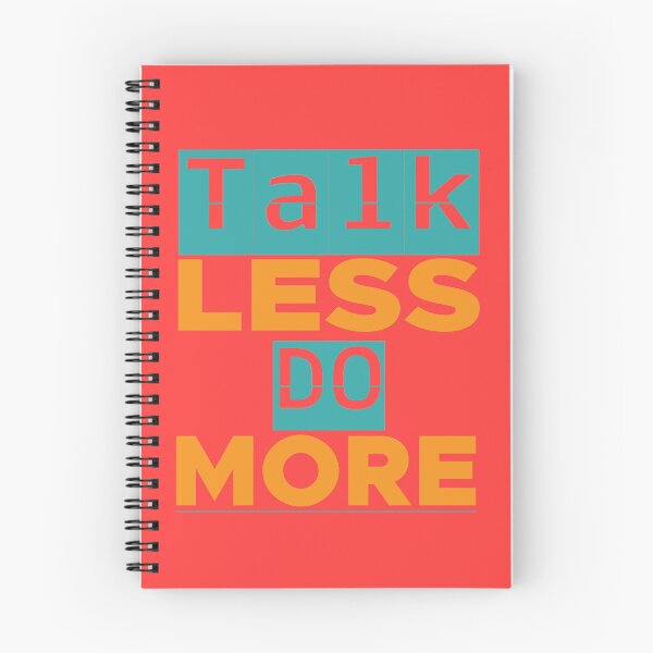 Item preview, TALK LESS DO MORE designed and sold by WASAN  DESIGNS.