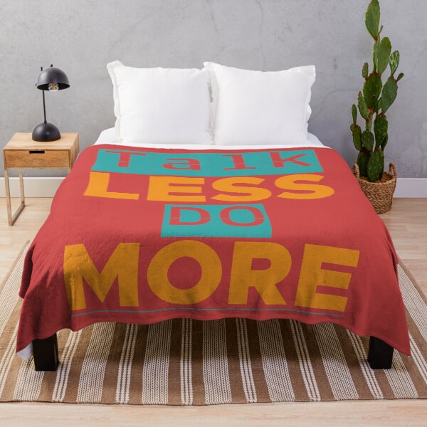 Item preview, TALK LESS DO MORE designed and sold by WASAN  DESIGNS.