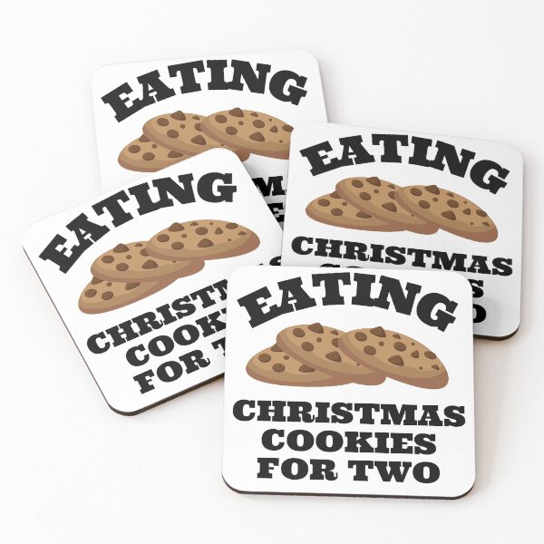 Item preview, Eating Christmas Cookies For Two designed and sold by piinkbunny.