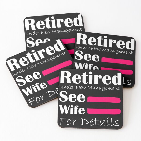 Item preview, Retired Under New Management See Wife For Details - Gift For Wife  designed and sold by huynhphuocnguye.