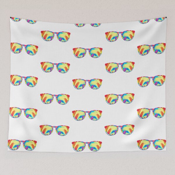 Item preview, Colorful Sunglasses Rainbow Color designed and sold by MisPuHoney.