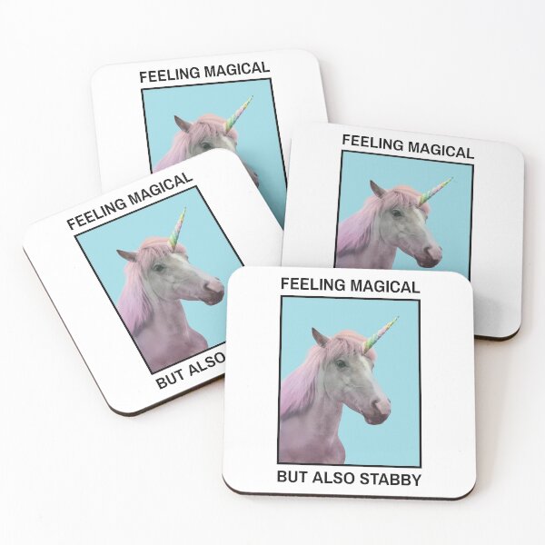 Item preview, Feeling Magical But Also Stabby designed and sold by Wachi-A.