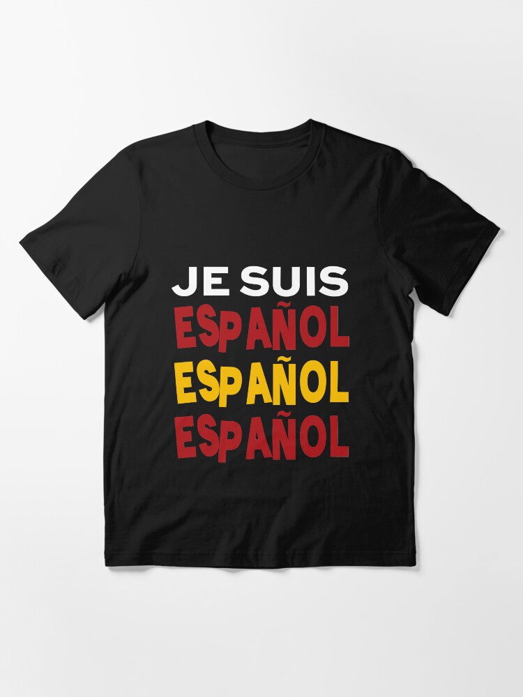 Alternate view of Je suis español Essential T-Shirt