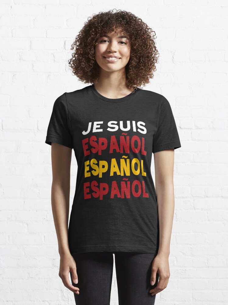 Alternate view of Je suis español Essential T-Shirt
