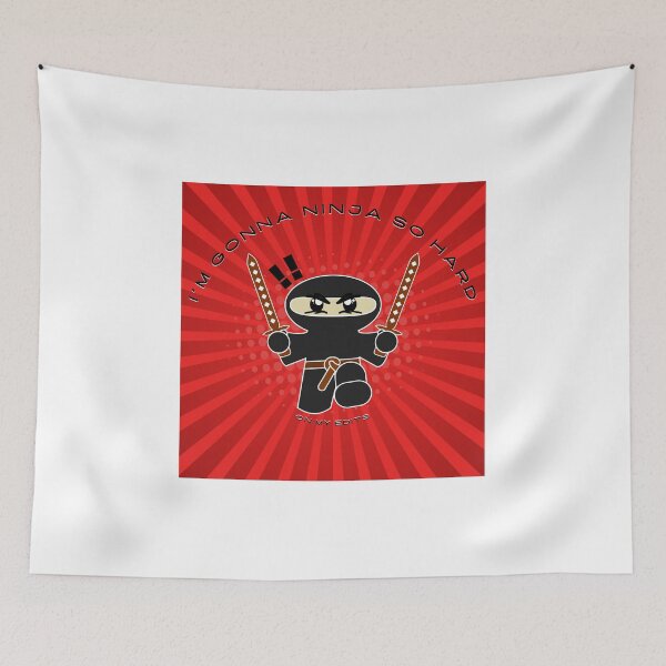 Item preview, "I'm gonna NINJA so hard... on my edits!" designed and sold by RandRramblings.