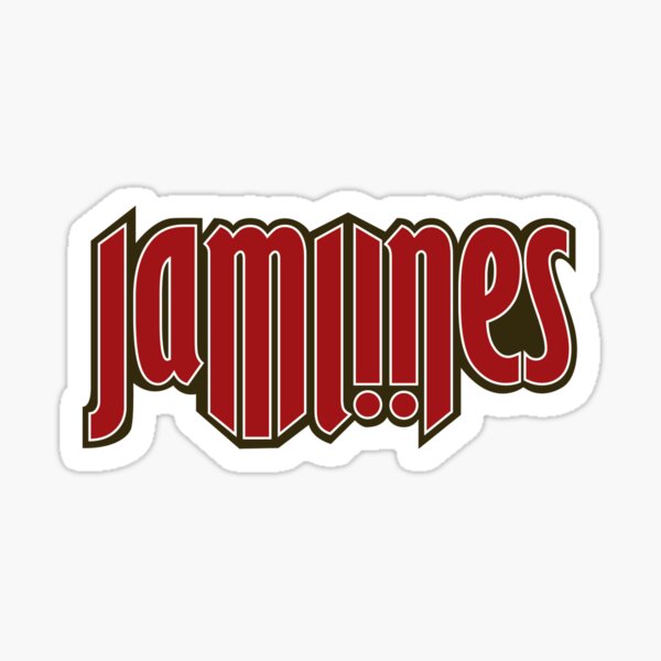 jamlines logo Sticker
