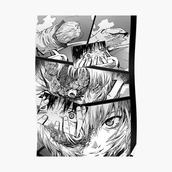 Evangelion Rei Ayanami Burst Head Poster By Slowrotation Redbubble Evangelion Rei Ayanami Burst Head Poster By Slowrotation Redbubble