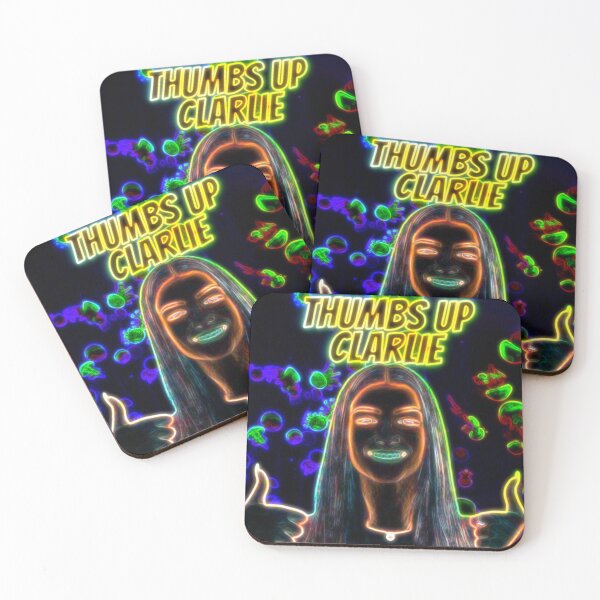 Item preview, Neon Thumbs Up Charlie designed and sold by Kadeda.