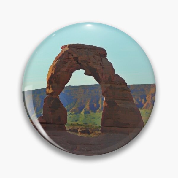 Item preview, Delicate Arch Arches National Park Illustration designed and sold by tremendoustees.