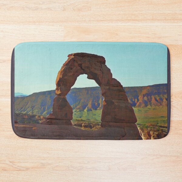 Item preview, Delicate Arch Arches National Park Illustration designed and sold by tremendoustees.