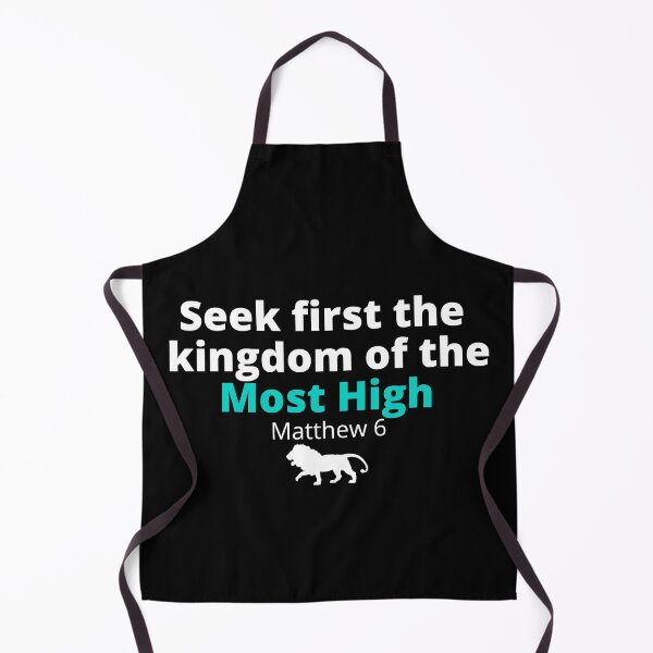 Item preview, Seek first the Kingdom of the Most High with Lion designed and sold by DaughterofYah.
