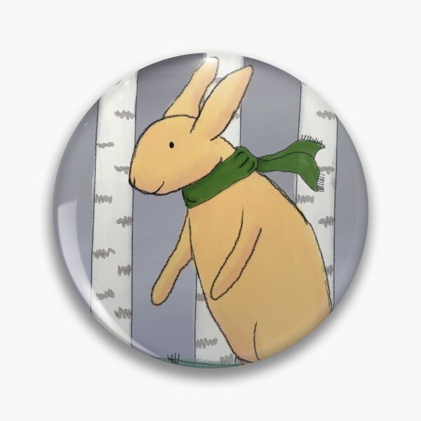 Item preview, Benny Bunny in a Birch Forest designed and sold by KaitLouise.