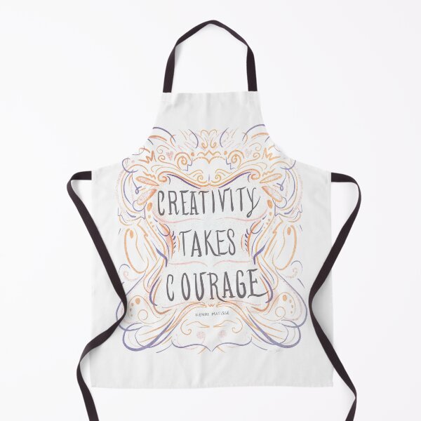 Item preview, Creativity Takes Courage quote artwork  by Linda Sholberg designed and sold by Linda Sholberg.