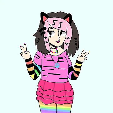 Artwork thumbnail, scene gal!! by RaspberryRhen