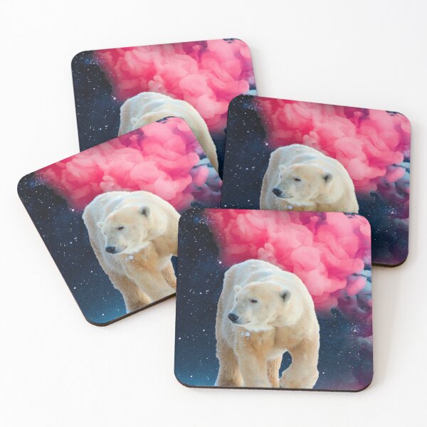 Item preview, Polar Bear Night Sky designed and sold by LCRobertsonArt.