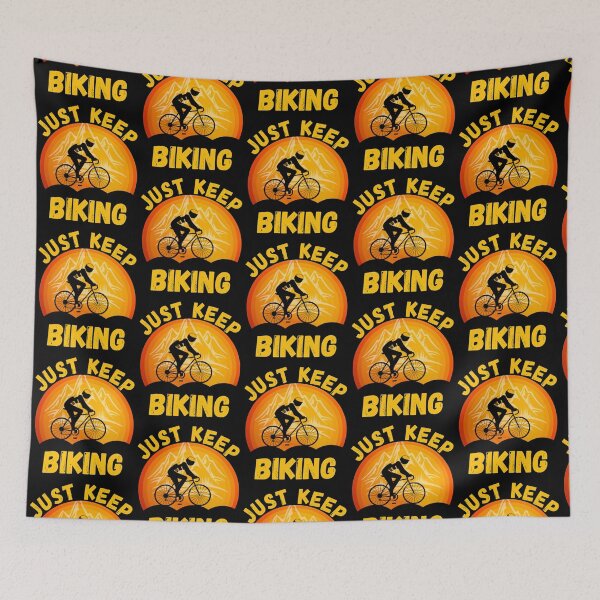 Item preview, Just keep biking tshirt  designed and sold by KGN  CREATIVITY.