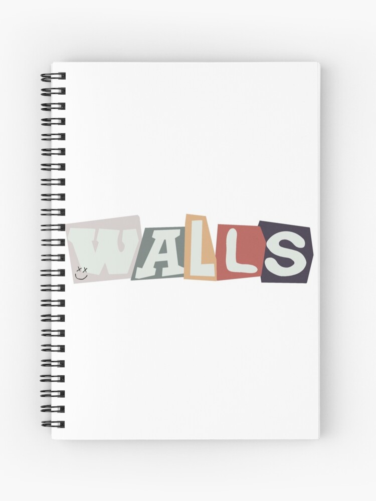 Louis Tomlinson Walls Album Cover Spiral Notebook for Sale by