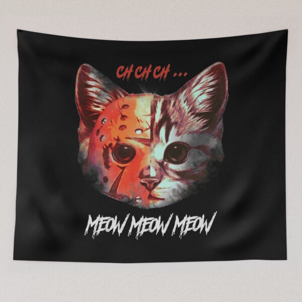 Item preview, Jason Voorhees T-ShirtJason Meowhees designed and sold by VouLaem.